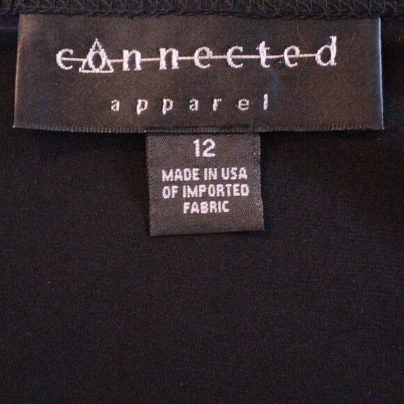 Connected Apparel Little Black Dress - Picture 7 of 9